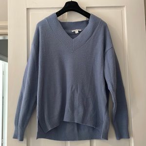 Blue VNeck Sweater